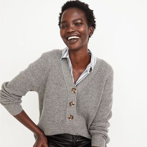 Madewell Ribbed Lyle Henley Sweater
